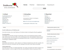 Tablet Screenshot of paid4szene.de